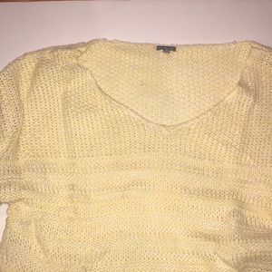 Charlotte Russe Yellow Sweater